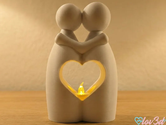 Love Couple Fyrfadsstage